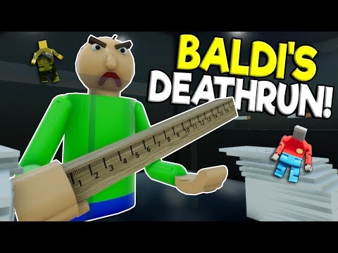 LEGO BALDI'S BASICS DEATHRUN CHALLENGE! - Brick Rigs Multiplayer Gameplay - Lego Gmod Survival