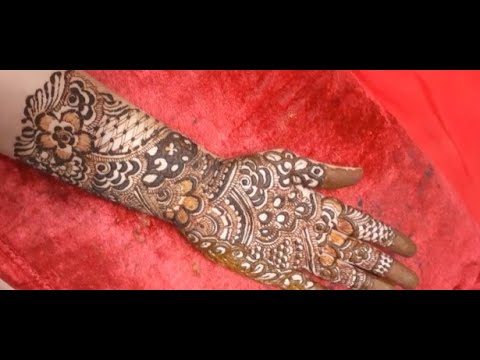 latest mehndi design 2022|| bridal mehndi || fancy mehndi design || front hand mehndi design ||