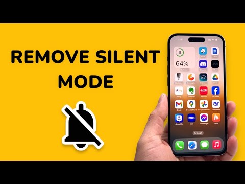 How To Remove Silent Mode on iPhone?