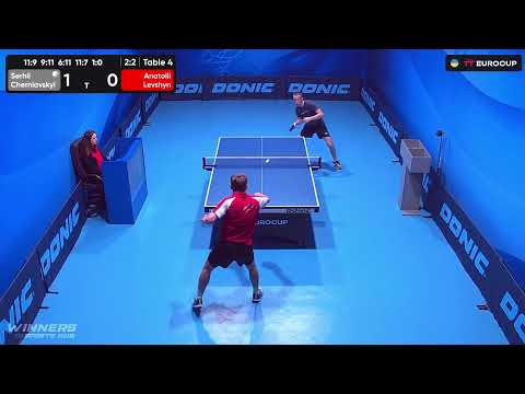 18:00 Serhii Cherniavskyi - Anatolii Levshyn 27.07.2023 TT Euro.Cup Ukraine Star. TABLE 4