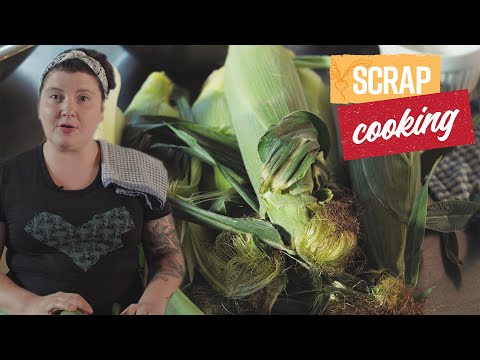 How to make Corn Stock and use 100% of your corn | scrap cooking | Recipe