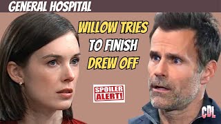 General Hospital: Willow Tries to Finish Drew Off Before Husband Recalls True Shooter #gh
