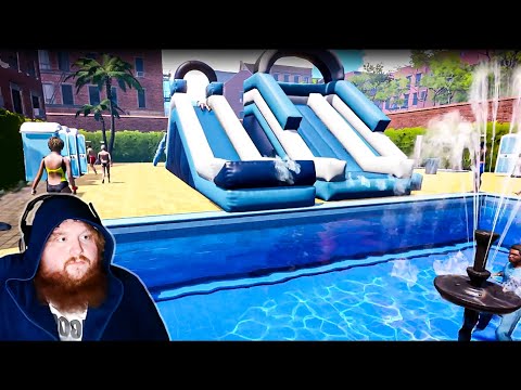 We Got Giant Slides (Waterpark Sim Episode 7)