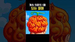 원피스 계속 의문의 1패 되는 악마의 열매