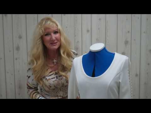 Kleid Ausschnitt Änderung - einfach selber machen - Lilo Siegel