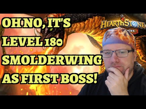 Smolderwing as the First Boss AGAIN! Level 180 Mythic Boss Rush   Hearthstone Mercenaries