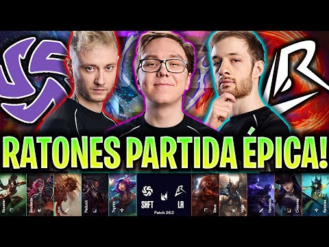 LOS RATONES EN LA PARTIDA MÁS ÉPICA DE LA LEC!😱 - SHFT vs LR LEC VERSUS 2026 ESPAÑOL IBAI COSTREAM