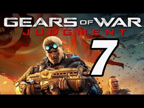 Gears of War Judgement Walkthrough Part 7: Elliot's Mansion [HARDCORE] XBOX360/GAMEPLAY