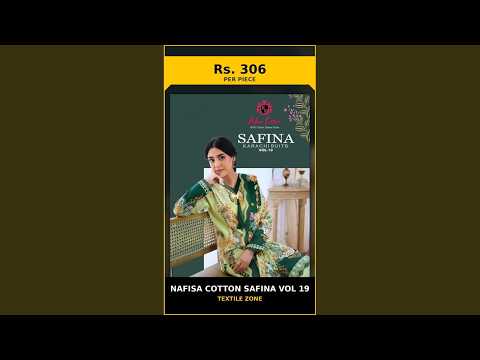 Nafisa Cotton Safina Vol 19 – product video thumbnail