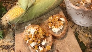 Living in Italian: Roasted Corn & Feta Cheese