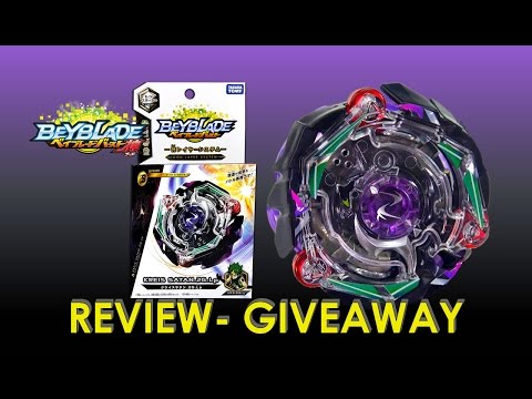 Beyblade Burst  ベイブレードバースト B-74 Starter Kreis Satan.2G.Lp Unbox Review