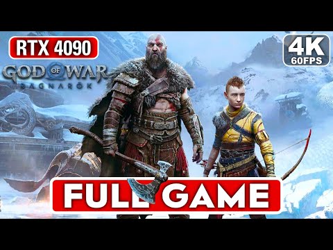 GOD OF WAR RAGNAROK PC Gameplay Walkthrough FULL GAME [4K 60FPS ULTRA] - No Commentary