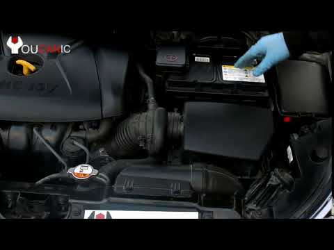 Find the 2011-2016 Hyundai Elantra Battery Location