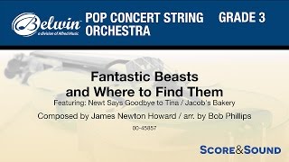 Fantastic Beasts and Where to Find Them, arr. Bob Phillips – Score & Sound