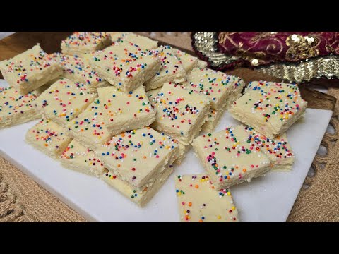 Milk Barfi - Step by Step