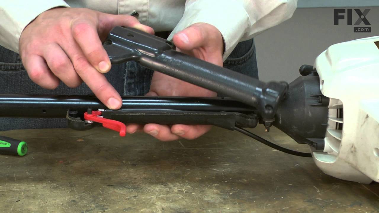 Replacing your Ryobi Trimmer Trimmer Throttle Trigger