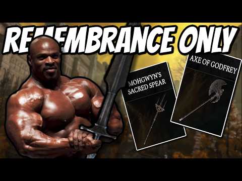 Can you beat Elden Ring with ONLY Remembrance Weapons?