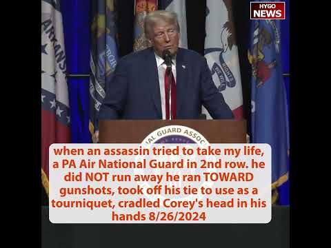 TRUMP: in Butler PA, a PA Guardsman did NOT run away; reclaim sovereignty, rebuild military