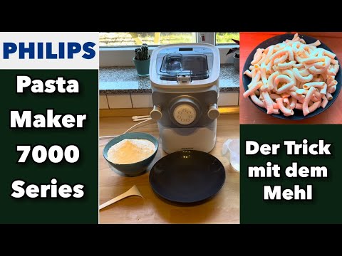 Der Trick mit dem Mehl -  Pasta Maker 7000 Series von Philips