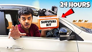 Spending 24hrs Locked in a Car with Survival Gadgets!
