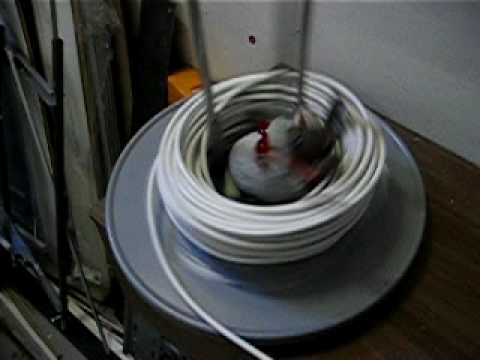 Hannes auf dem Kabelkarussel