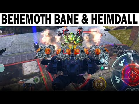 WAR ROBOTS 2022 BEHEMOTH BANE AND HEIMDALL