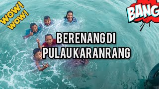 preview picture of video 'Berenang di kampung Pulau Karanrang #pulangkampungipar #vlogkeluarga'