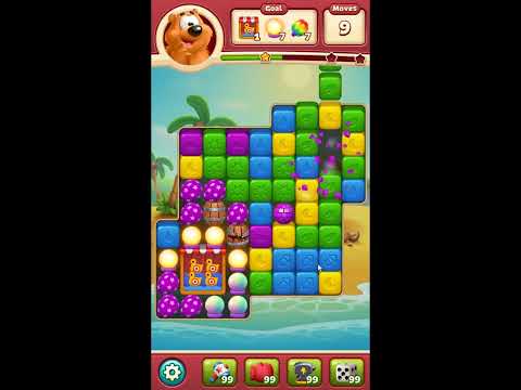 Toon Blast Level 6823 - NO BOOSTERS 🐻🐺🐱 | SKILLGAMING ✔️