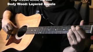 Video thumbnail for Taylor 110e  [$798] - Top Wood : Sitka Spruce by I Love Guitar