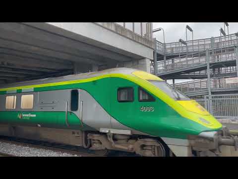 Irish Rail MK4, Class 201, Passing, Clondalkin & Fonthill