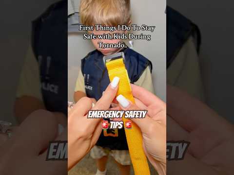 Safety Emergency Tornado Warning Tips #safety #emergency #staysafe #childsafety #momblogger #usa