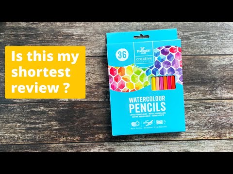 Stationery Island Watercolour Pencils - not a lot to say here