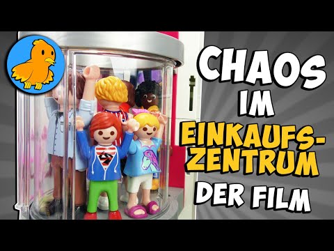 CHAOS IM EINKAUFSZENTRUM 😱 Entkomme dem SHOPPING-CENTER bevor es zu spät ist! Playmobil Film Deutsch
