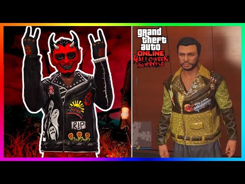 UNLOCK Rare Halloween Jackets, PUMPKIN, Judgement Day Outfit, NEW GTA 5 DLC 2025 (GTA Online Update)