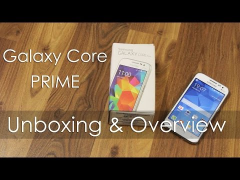 Samsung Galaxy Core PRIME Budget Android Unboxing & Overview