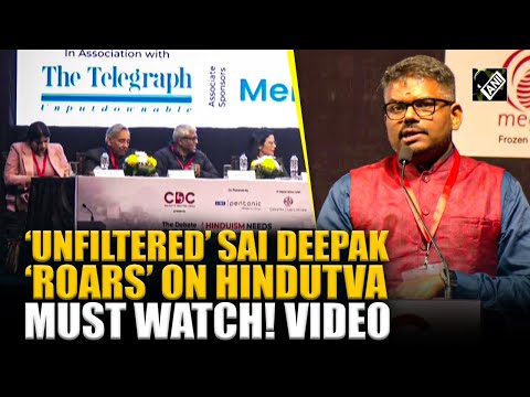 ‘Unfiltered’ J Sai Deepak ‘roars’ on Hindutva must watch! Goes ballistic against Mani Shankar Aiyar