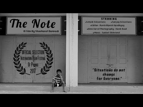 sanket shikriwal The Note ( Short Film )