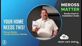 Your Home NEEDS This! Meross Matter Smoke Detector Review
