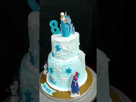 #viralreels #Rahee's_birthday_cake #frozenthemedcake