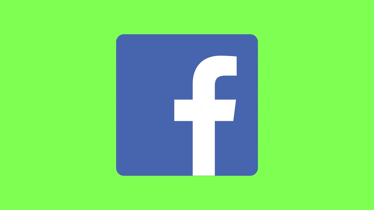 Facebook Icon - Logo Animated | Green Screen | Free Download | 4K 60 FPS!