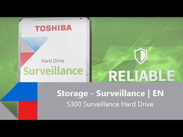 Video teaser for S300 Surveillance Hard Drive