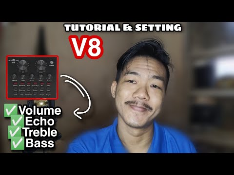 TUTORIAL Cover Dengan Soundcard V8 to HP | Setting Supaya Hasil Suara Jernih