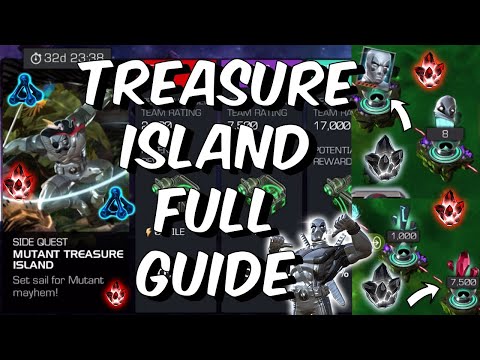 Treasure Island FULL GUIDE - BEYOND INSANE 5 & 6 STAR REWARDS!!! - Marvel Contest of Champions
