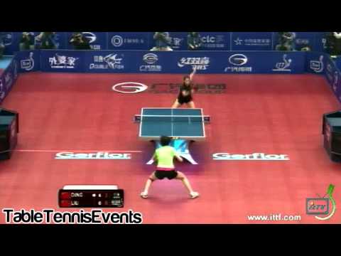 Ding Ning Vs Liu Shiwen: Final [Grand Finals 2012]