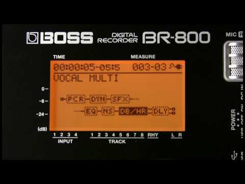 BR-800 Digital Recorder Demo