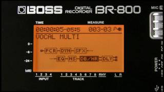 BR-800 Digital Recorder Demo