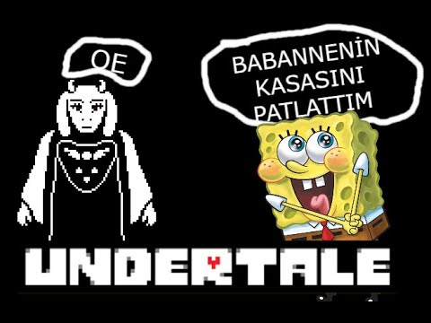 Undertale çektim (torielin babannesinin kasasını patlattım)