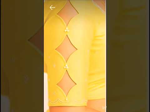 New🥰#blouse sleeve design cutting #sleeves cutting #sleevedesign  #shorts #youtubeshorts