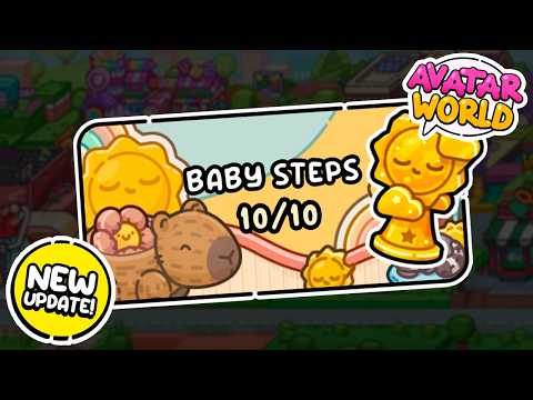 ✨ ALL 10 SECRETS BABY STEPS!  NEW AVATAR WORLD UPDATE! 🍼 FAMILY CLUB