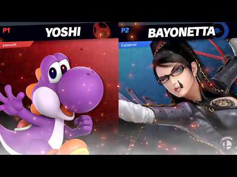 Calabrel (Bayonetta) vs Smooth (Yoshi) - Smash Ultimate 6.1.1